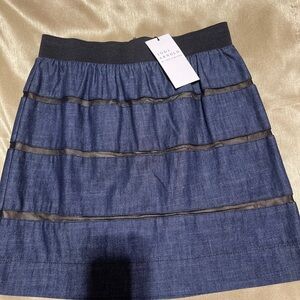Jodi Arnold for The Limited Denim Look Skirt Size 6